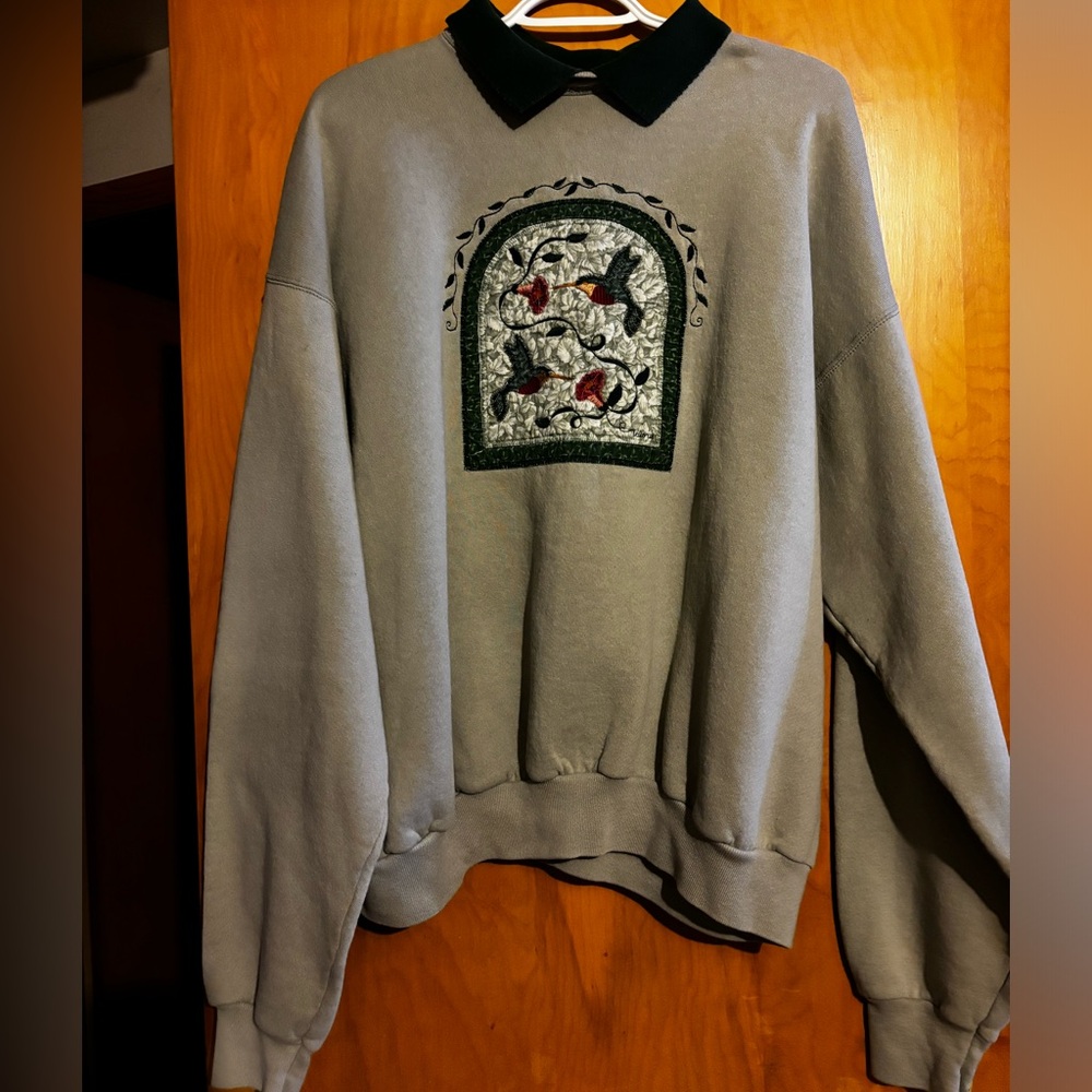 Vintage oversized 70s 80s sweater.